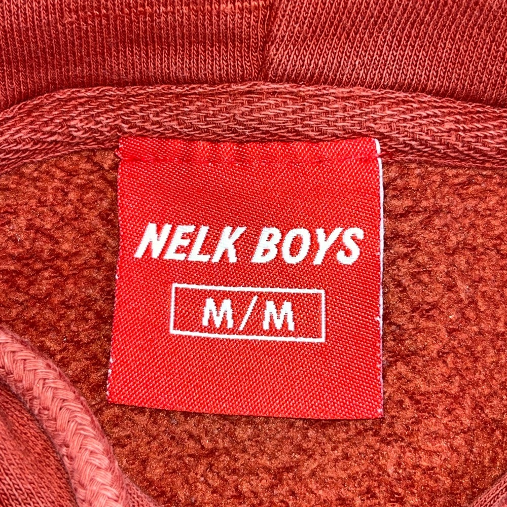Nelk Boys Washed Red Hoodie